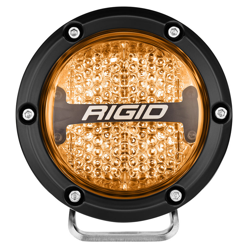 Rigid Industries 652-36300 36400 360-SERIES 4" DIFFUSED RGB/2 RGBW