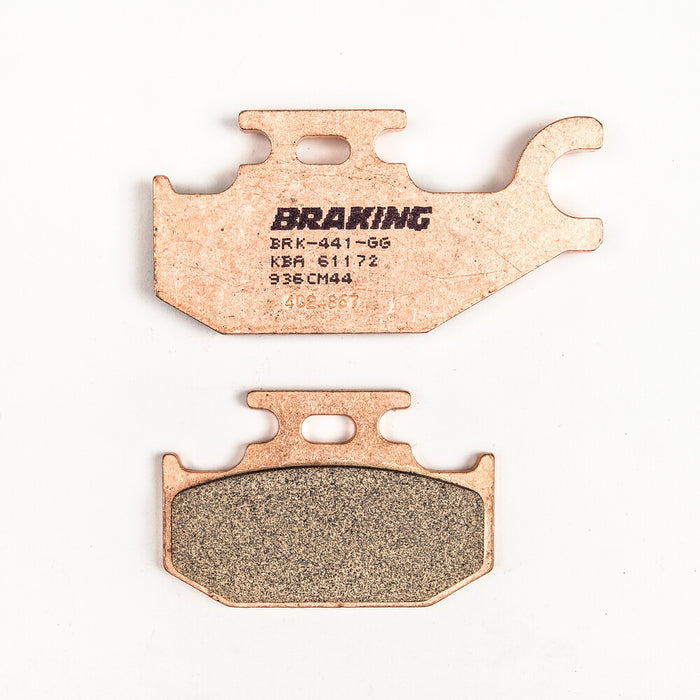 Braking 31-936 936CM44 BRAKE PAD SET SINTERED SPORT