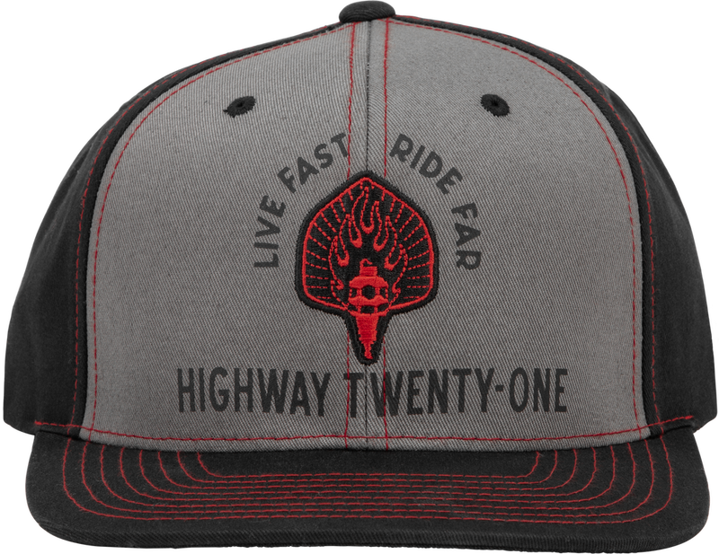 Highway 21 Ranger HAT Black Grey