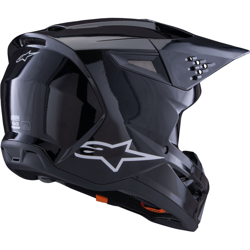 ALPINESTARS SM3 Solid Helmet - Gloss Black