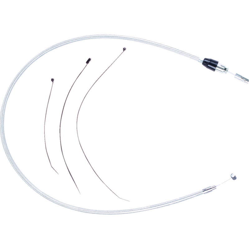 Magnum Shielding Sterling Chromite II® Quick Connect Upper Clutch Cable 43" - 3238HE For Harley Touring 2023-2026