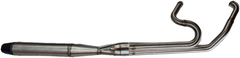 Sawicki 2IN1 TC FLT Full Length Pipe Brushed SS - 930-01085 For Harley Touring 1995-2016
