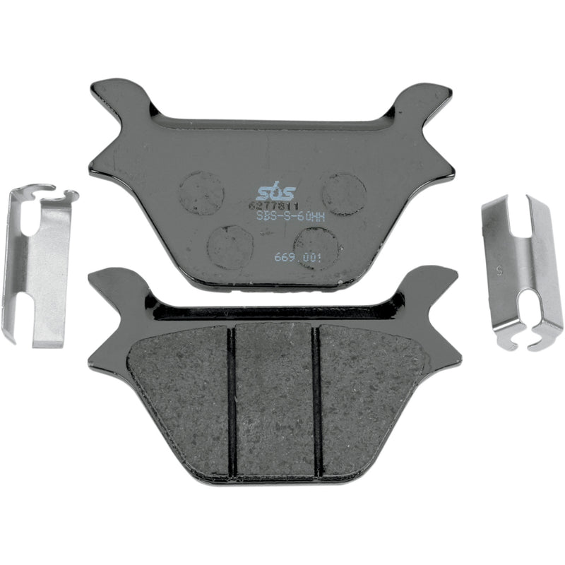 Sbs Brake Pad - 669H.CT For Harley 1987-1999