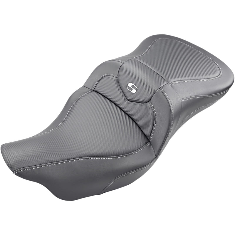 Saddlemen Road Sofa Seat - 808-07B-186 For Harley Touring 2008-2025