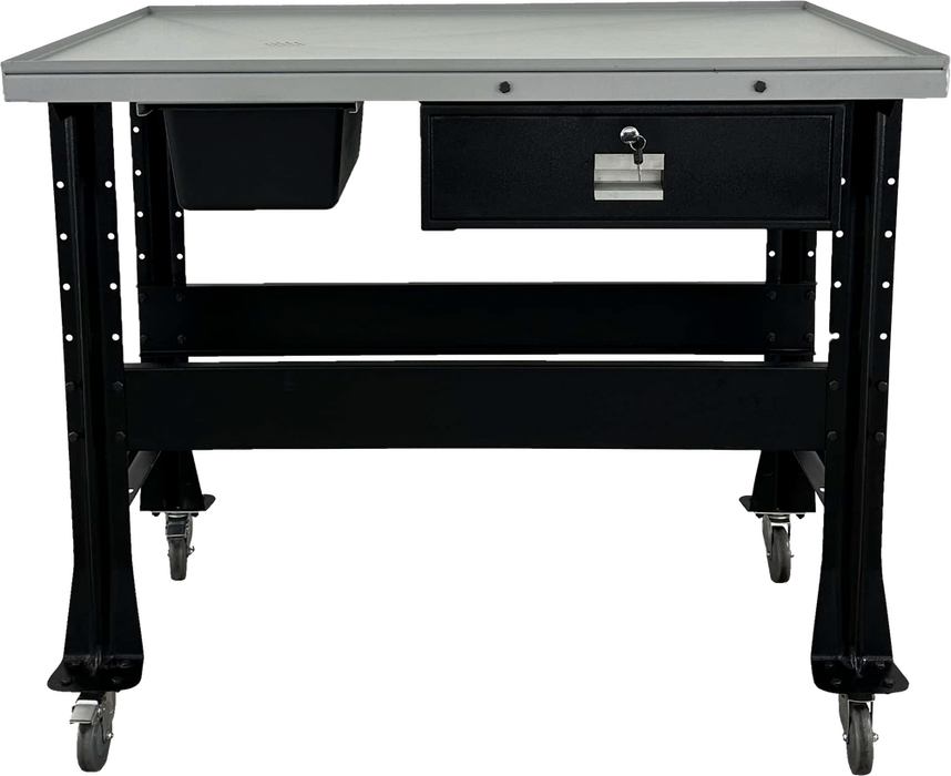Ideal 27-1674 PTDT-1000-BLK PREMIUM TEAR DOWN TABLE 1 000 LBS. CAP. (XH-TT)