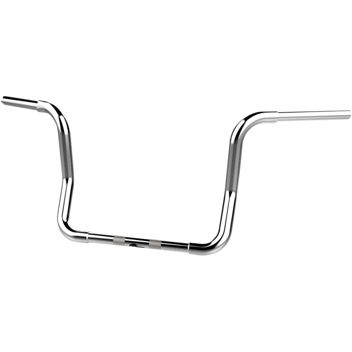 KHROME WERKS 0601-2847 300401 1-1/4" Bobber Ape Hanger Handlebar — Ape Hanger/Bagger/Bobber Ape - TBW - 12" - Chrome