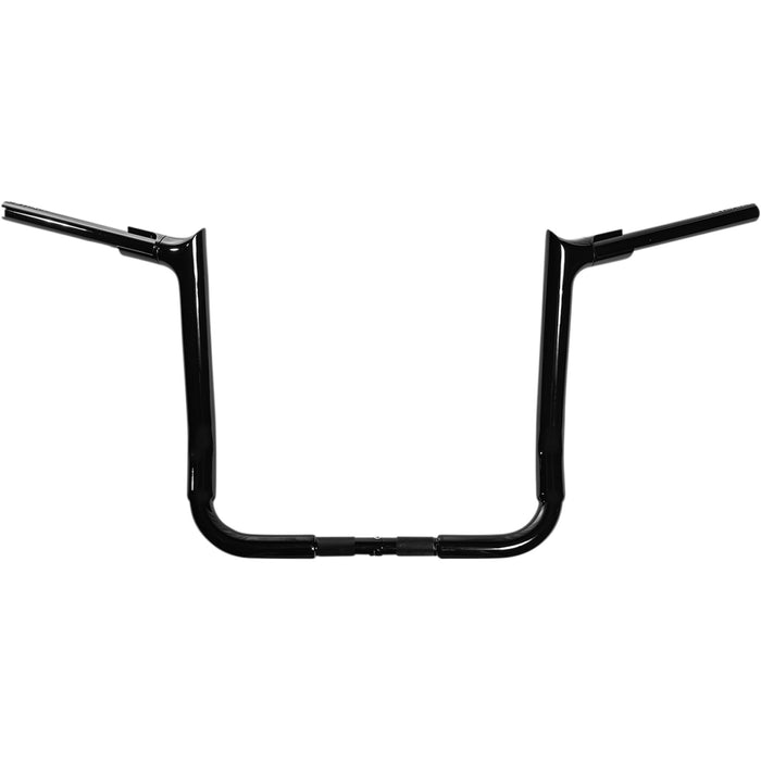 FAT BAGGERS INC. 0601-5262 805014-B 1-1/2" EZ Install Pointed Top Handlebar - 14" - Black