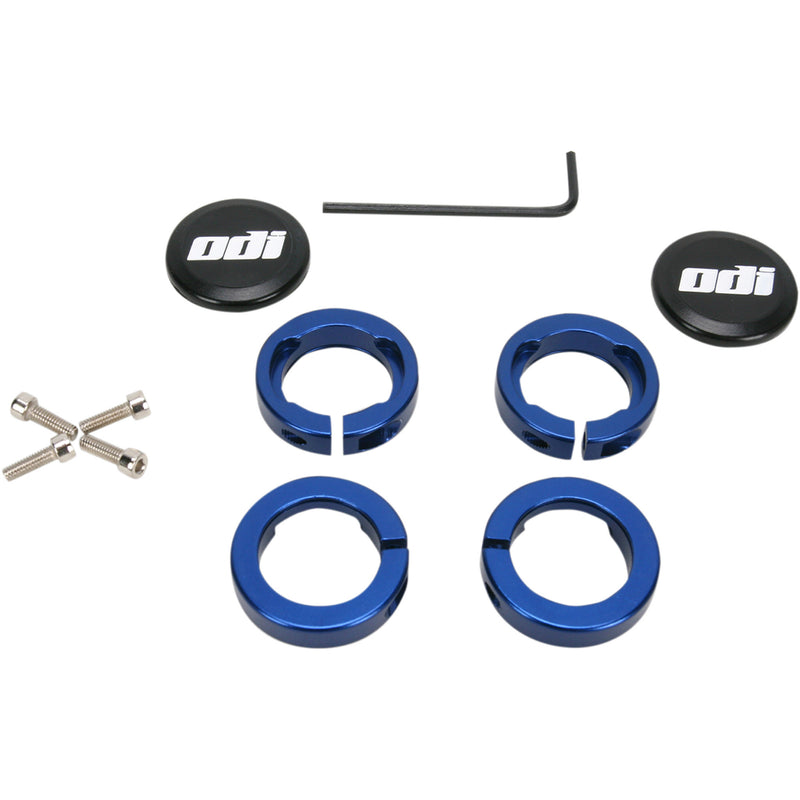 ODI 0630-0914 D70LJU Lock Jaw Clamps Clamps - Lock Jaw - Blue