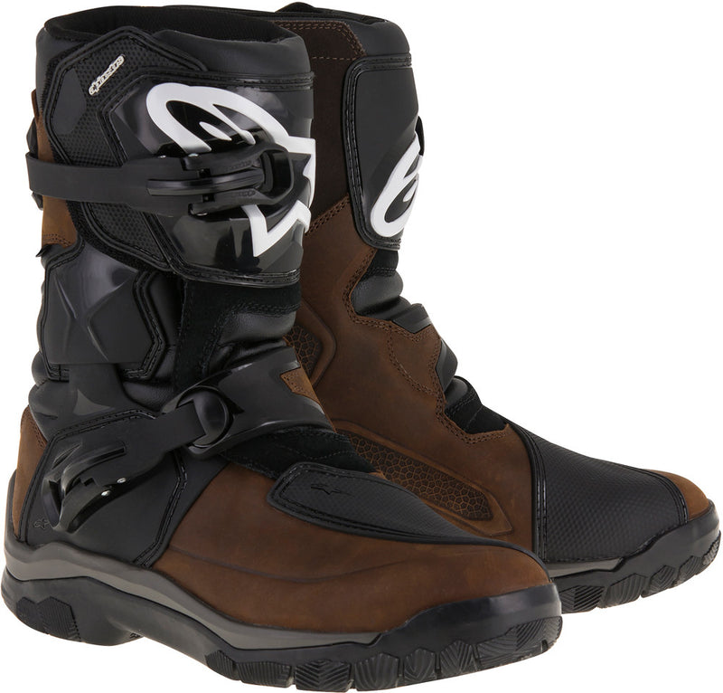 Alpinestars 482-46009 2047317-82-9 BELIZE DRYSTAR BOOTS BROWN OILED LEATHER SZ 09