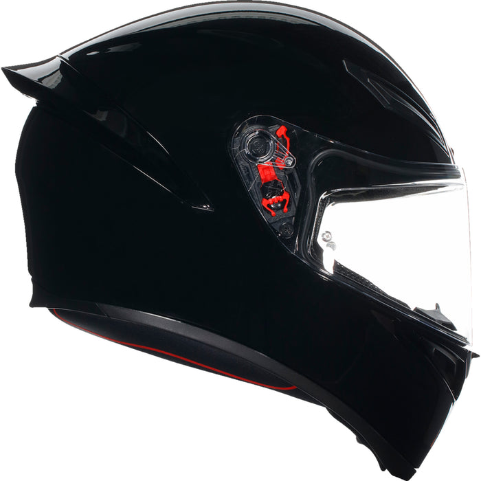 AGV 0101-15641 2118394003027L K1 S Solid Helmet K1 S Helmet - Black - Large