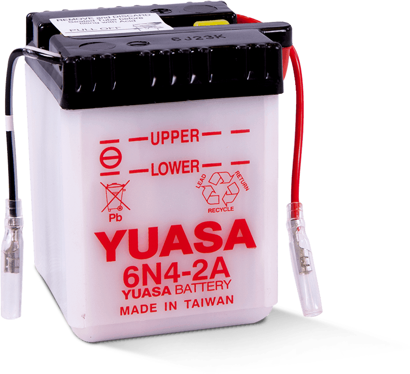 Yuasa Battery YUAM2640B Yuasa 6N4-2A Conventional 6-Volt Battery - User 1