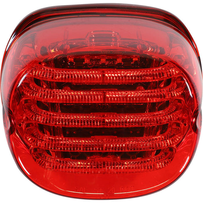 CUSTOM DYNAMICS 2010-1364 PB-TL-LP-R ProBEAM® Low-Profile LED Taillight Kit — with No Tag Light - without License Plate Illumination Window - Red
