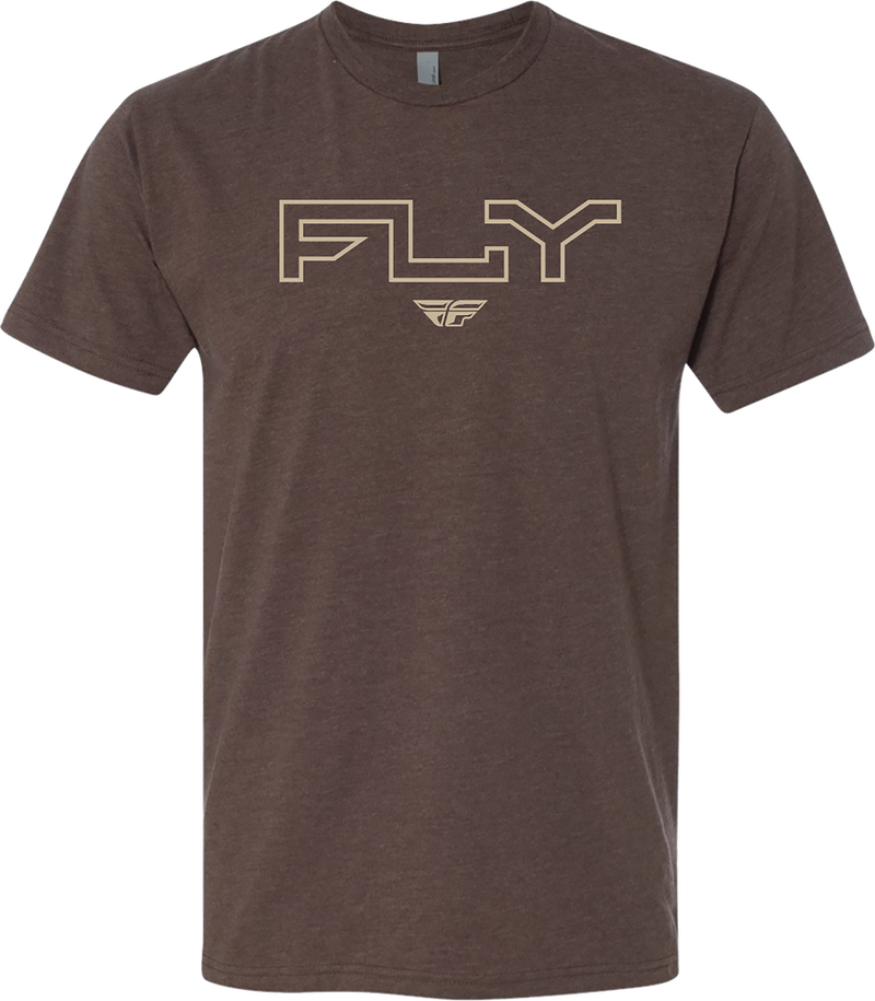Fly Racing 354-0312L 354-0312L FLY EDGE TEE ESPRESSO LG