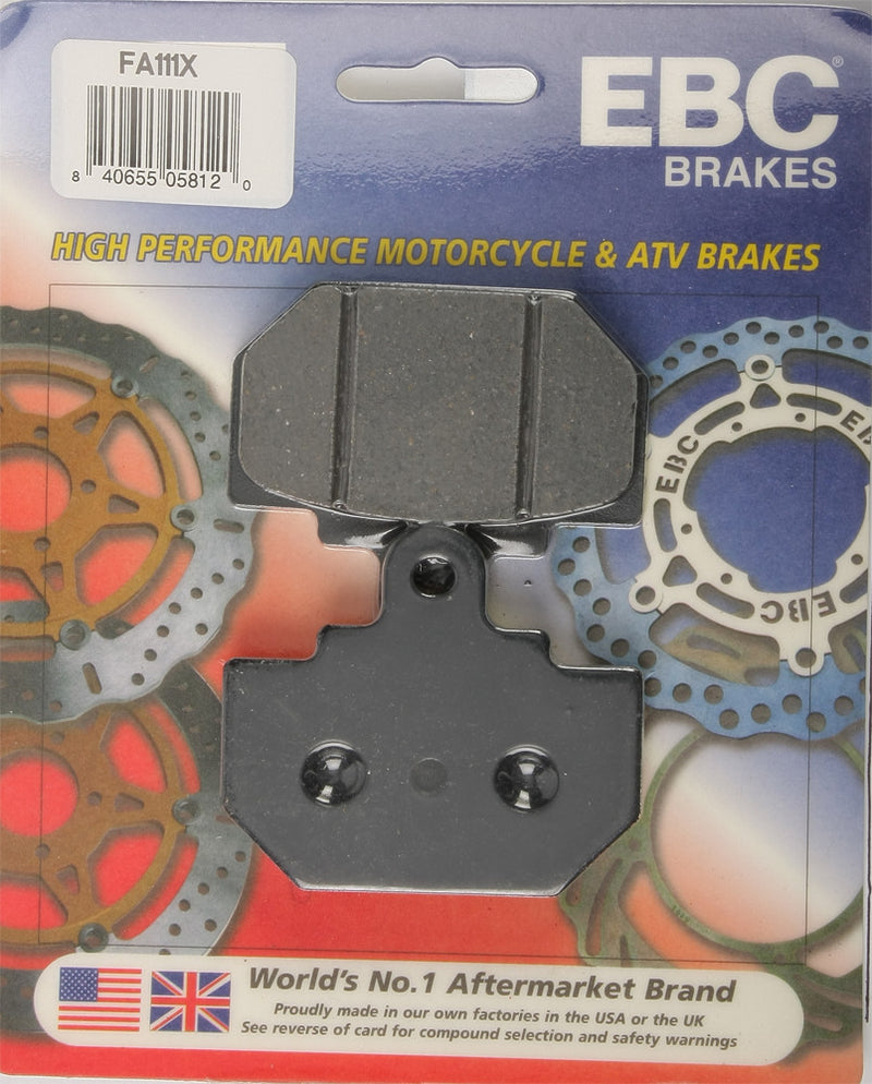 EBC Brake Pads Carbon X Series - FA111X Honda FL350R Odyssey / FL400R Pilot 1989-1990