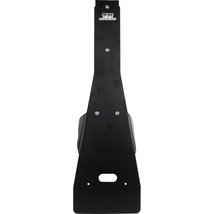 T.M. DESIGNWORKS 0505-2361 HOFP-E451-BK ATV Standard 6 mm Frame Plate Skid Plate - Black - Honda - TRX 450