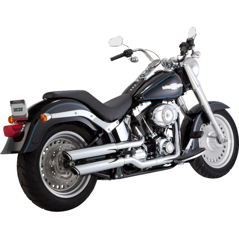 Vance & Hines Twin Slash Muffler - 16844 For Harley Softail 2007-2009