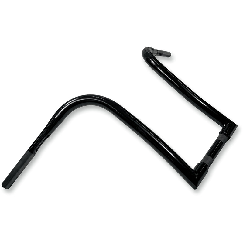 LA CHOPPERS 0601-4042 LA-7341-14B Nice Curves Ape Hanger Handlebar - 1-1/4" Diameter - 14" Rise - Black