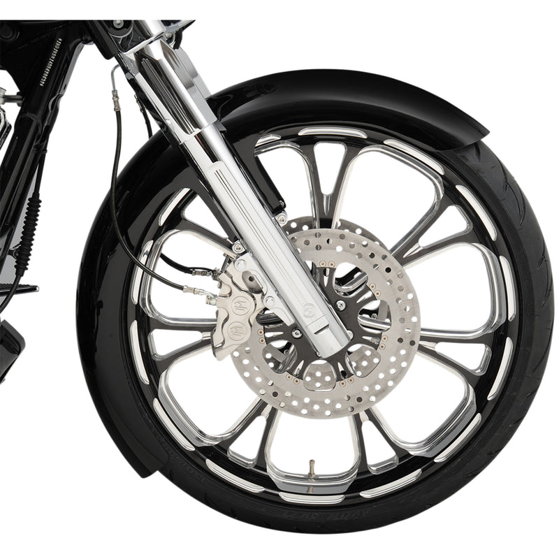 Performance Machine (pm) Virtue Brake Rotor - 0133-1800VIRS-BMP For Harley Motorcycles 2006-2019