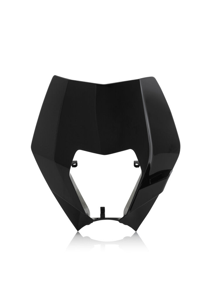 Acerbis Front Headlight Mask Black - 2732060001 KTM Dirt Bikes 2009-2013