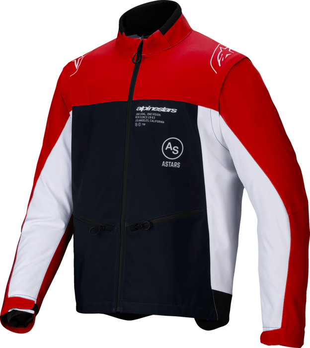 Alpinestars 482-00052X 3700225-1342-XL LITE-DURA SOFTSHELL JACKET BLACK/BRIGHT RED/WHITE XL