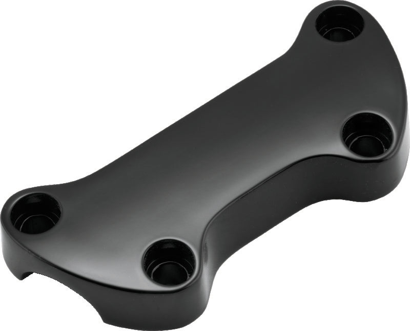 Bikers Choice 489998 74-Up Black Plain Handlebar Clamp - Photo - Primary