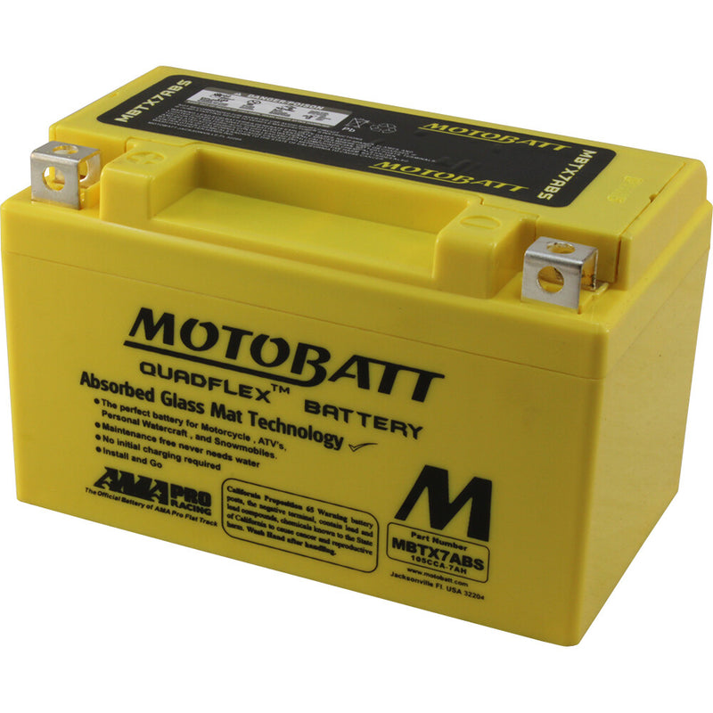 Motobatt 491-1013 MBTX7ABS BATTERY MBTX7ABS SEALED FACTORY ACTIVATED
