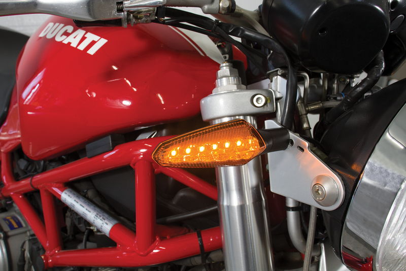 Koso North America Turn Signals Amber Lens - HE032020