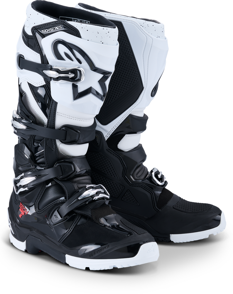 Alpinestars 482-0016411 2010426-12-11 TECH 7 ENDURO BLACK/WHITE 11