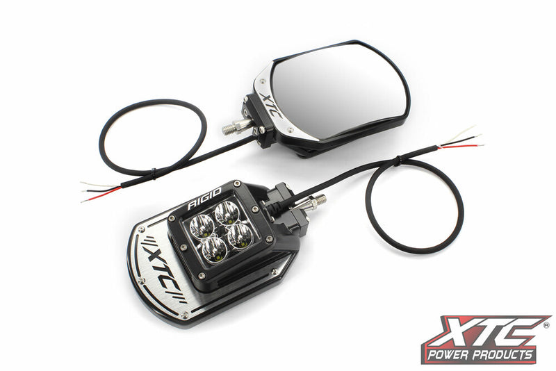 Xtc Power Products 630-1208 SIX 12-A-3/8 SIDE MIRRORS THREADED 3/8 IN. STUD