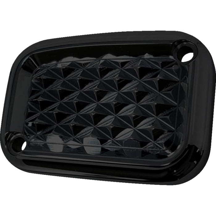 COVINGTONS 0611-0201 C3056-B Master Cylinder Cover - Master Cylinder Lid - Brake - Front - Diamondback - Black
