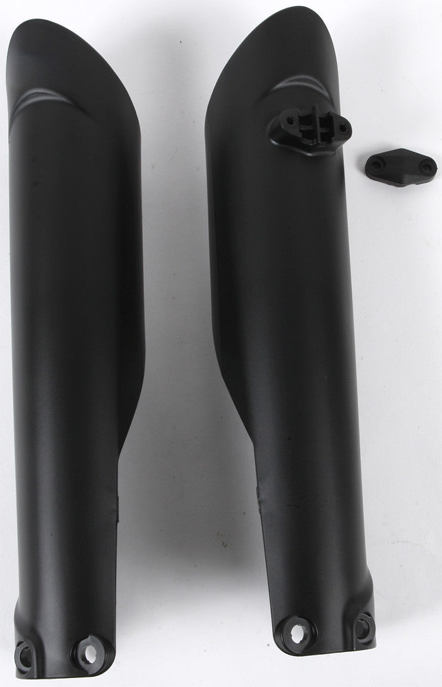 Acerbis Fork Covers Black - 2401260001 For KTM Dirt Bikes 2015-2023 | Husqvarna Dirt Bikes 2014