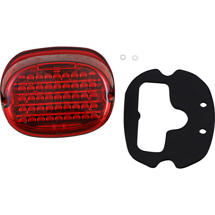 CUSTOM DYNAMICS 2010-1433 CD-TL-NW-R Low Profile LED Taillight - No Window - Red