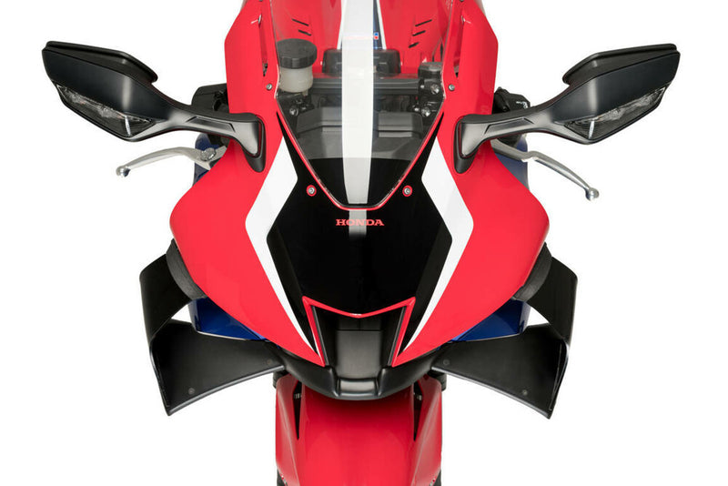 Puig Hi-Tech Parts Front GP Spoiler Black - 20508N Honda CBR1000RR Fireblade 2021-2023