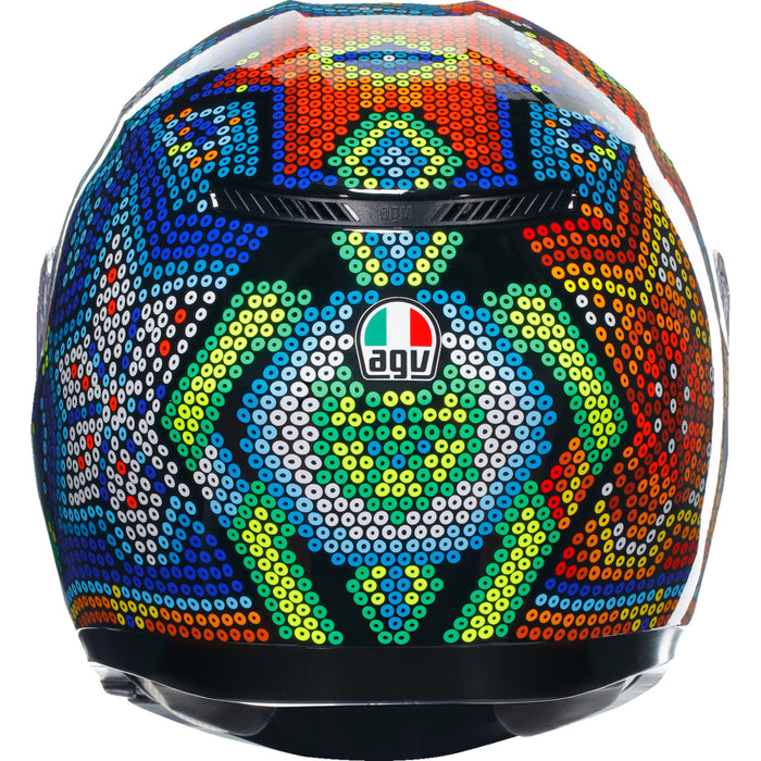 AGV 0101-15466 2118381004001XL K3 Rossi Winter Test 2018 Helmet K3 Helmet - Rossi Winter Test 2018 - XL