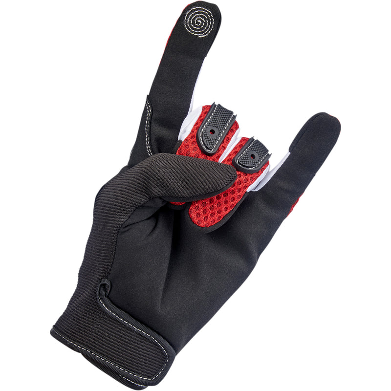 BILTWELL Anza Gloves Red