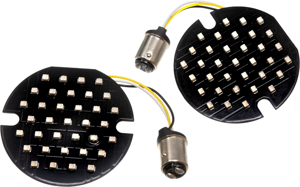 Letric Lighting Co 850-09512 LLC-FL7A FLAT LENSE LED INSERT 1157 AMBER