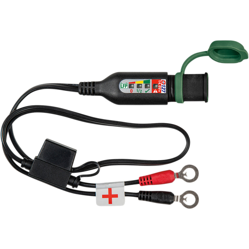 MOOSE OFFROAD 3807-0501 O-127M Charger Monitor Cord Battery Monitor Lead - Lithium