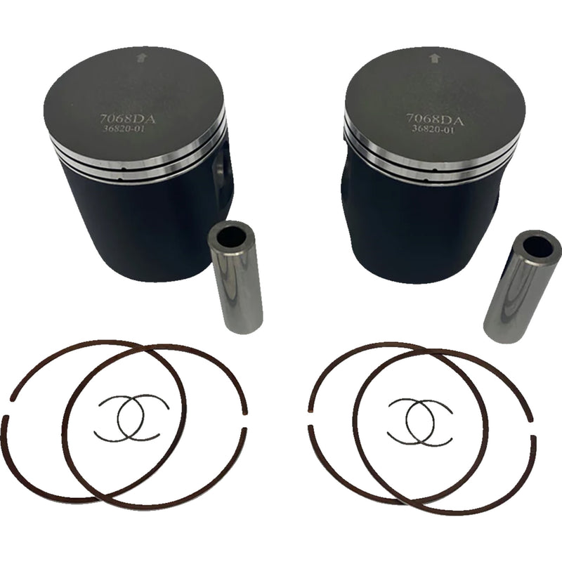Wossner Premium Plus Series Piston Kit - K7069DA-2 Ski-Doo Snowmobiles 2017-2025