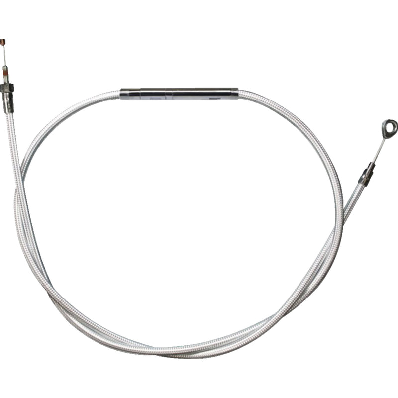 Magnum Shielding High-Efficiency Braided Sterling Chromite II® Clutch Cable /16" - 321212HE For Harley Motorcycles 1986-2006