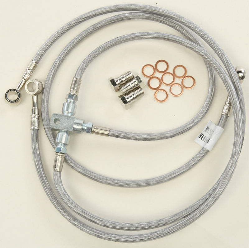 Gbrakes Brake Line Front YFZ450 '03 - FK003D398-3 Yamaha YFZ 2004-2009