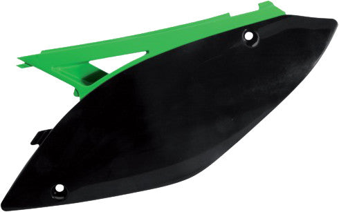 Acerbis Side Panels Black Green - 2141730215 Kawasaki KX 250 2009-2012