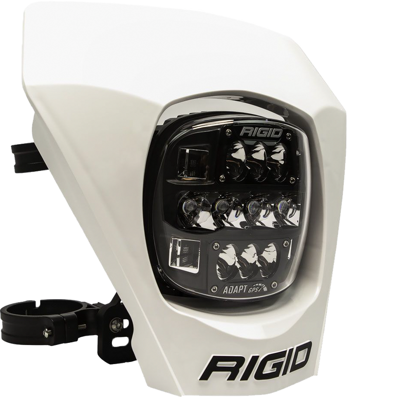 Rigid Industries Adapt XE Number Repl Plate White - 300419