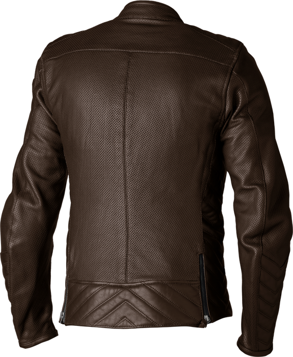 Rst 556-3538110 103538BRN-10 LADIES ROADSTER AIR CE JACKET BROWN LEATHER SM