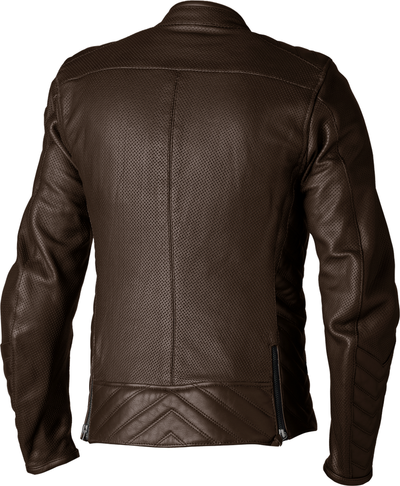 Rst 556-3538114 103538BRN-14 LADIES ROADSTER AIR CE JACKET BROWN LEATHER LG