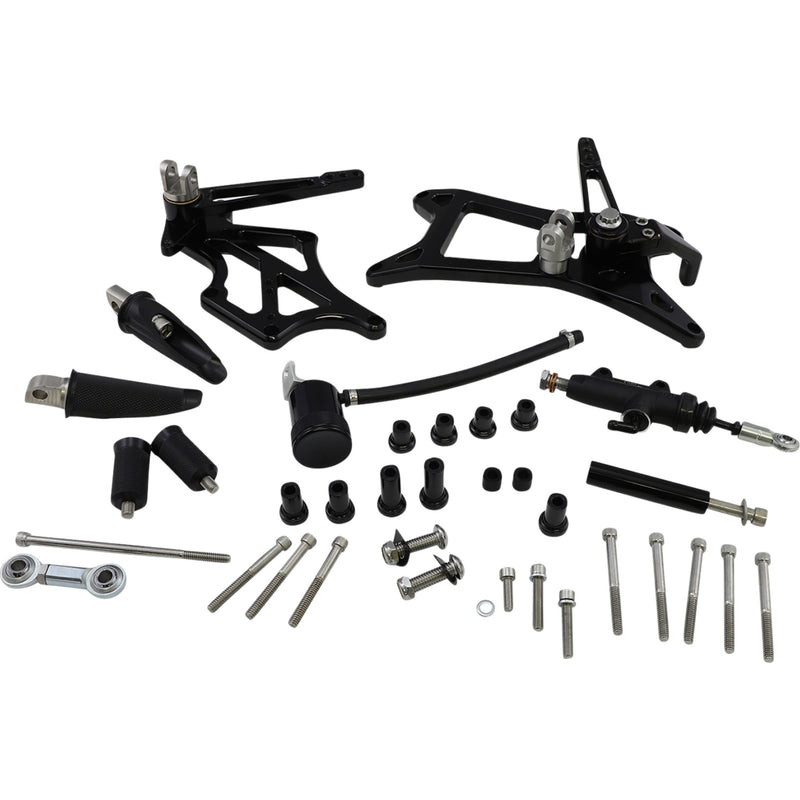 Speed Merchant Mid Control - SM-M8FLMIDWP-BK For Harley Touring 2017-2023