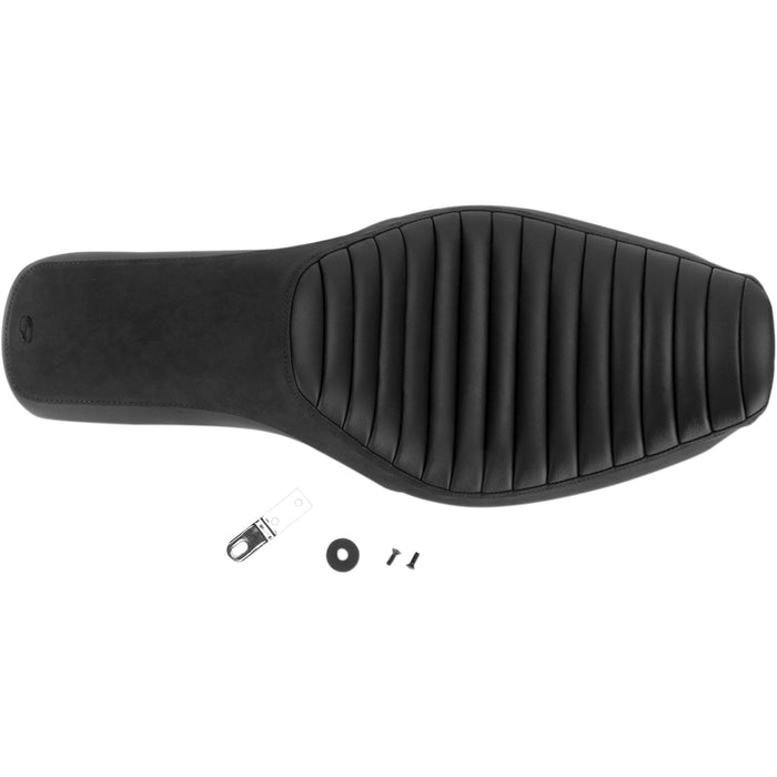 SADDLEMEN 0803-0481 806-04-148 Profiler™ Tuck-n-Roll Seat - Black - Dyna '06-'17