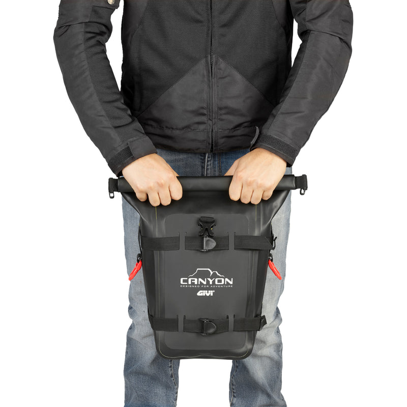GIVI 3530-0037 GRT722 Canyon Cargo Bag Cargo Bag - 8 Liter