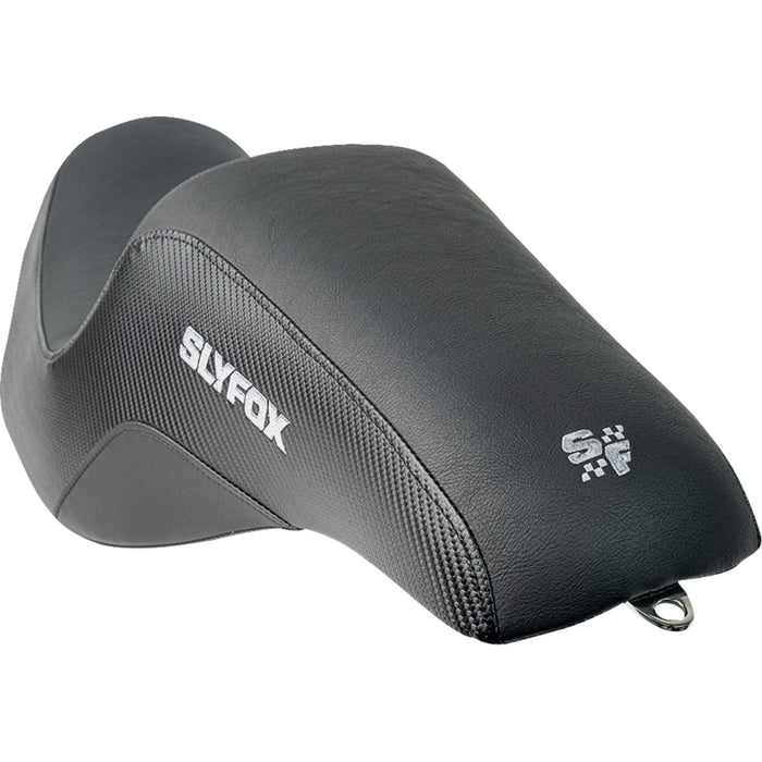 SLYFOX 0801-1840 4685B-Slyfox The Drifter Seat - Drifter Tour Seat - Vinyl w/ Slipstop - Gray Logo - FL '23-'24