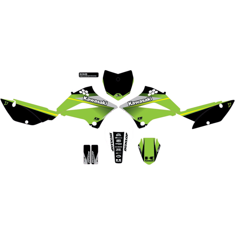 D'cor Visuals Graphic Kit - 20-20-070 Kawasaki 110 / 110L / 110R 2010-2026
