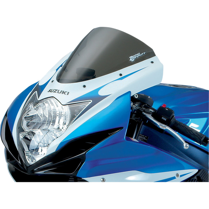 ZERO GRAVITY 2301-1492 20-114-02 SR Series Windscreen SR Windscreen - Smoke - GSXR 600/750